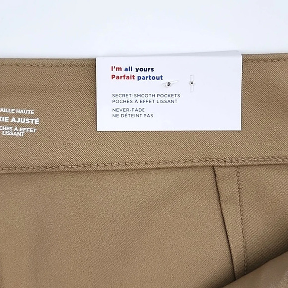 Old Navy Women's Pixie Skinny High-Rise Ankle Pant Tan Never Fade Size 16 - Picture 6 of 14